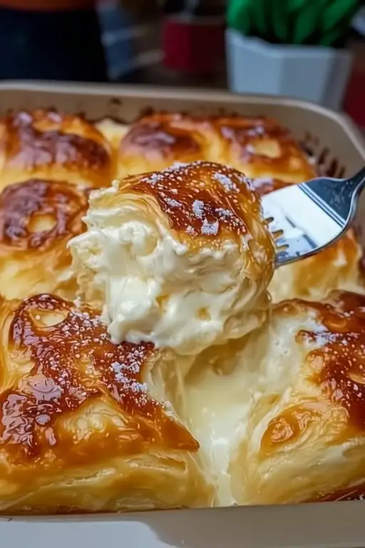Cheesecake Crescent Rolls Casserole