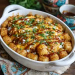 Cheesy Chicken Tater Tot Bake