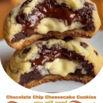Chocolate Chip Cheesecake Cookies
