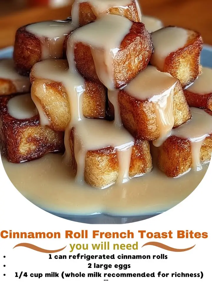 Cinnamon Roll French Toast Bites: The Ultimate Brunch Indulgence