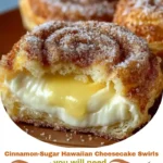 Cinnamon-Sugar Hawaiian Cheesecake Swirls