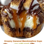 Creamy Caramel Marshmallow Cups