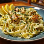 Creamy Garlic Lemon Pasta with Chicken