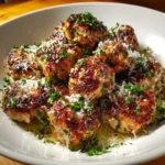 Garlic Butter Turkey Meatballs