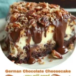German Chocolate Cheesecake