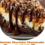 German Chocolate Cheesecake