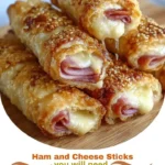 Ham and Cheese Sticks