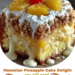 Hawaiian Pineapple Cake Delight