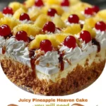 Juicy Pineapple Heaven Cake