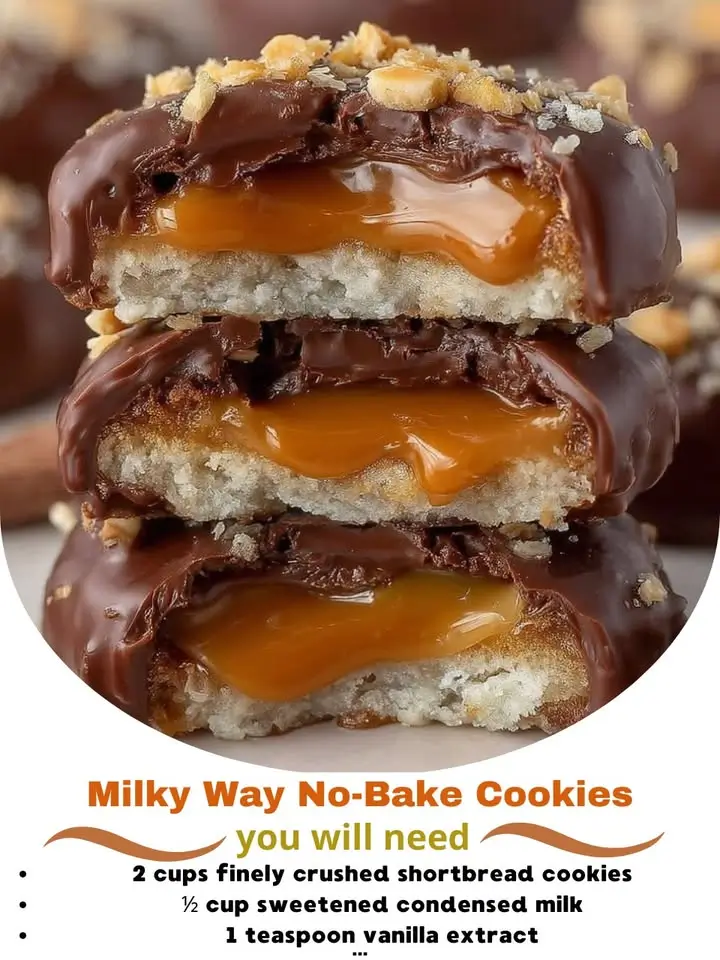 Milky Way No-Bake Cookies