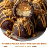 No-Bake Peanut Butter Cheesecake Balls