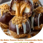 No-Bake Peanut Butter Cheesecake Balls