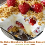 No-Bake Strawberry Shortcake Dessert