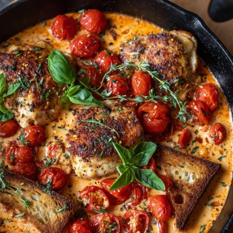 One-Pot Creamy Tomato Chicken