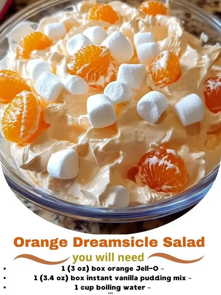 Orange Dreamsicle Salad