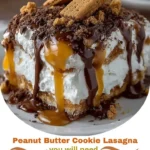 Peanut Butter Cookie Lasagna
