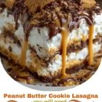 Peanut Butter Cookie Lasagna