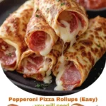 Pepperoni Pizza Rollups (Easy)