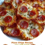 Pizza Chips Recipe — Crispy, Cheesy, and Bursting with Flavor