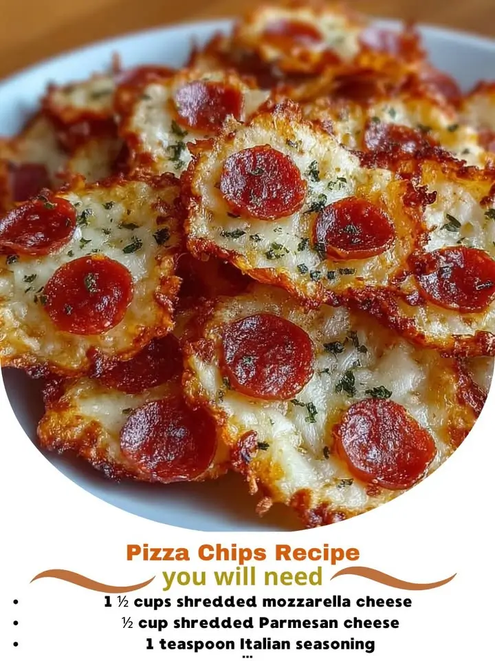 Pizza Chips Recipe — Crispy, Cheesy, and Bursting with Flavor
