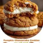 Pumpkin Cheesecake Cookies