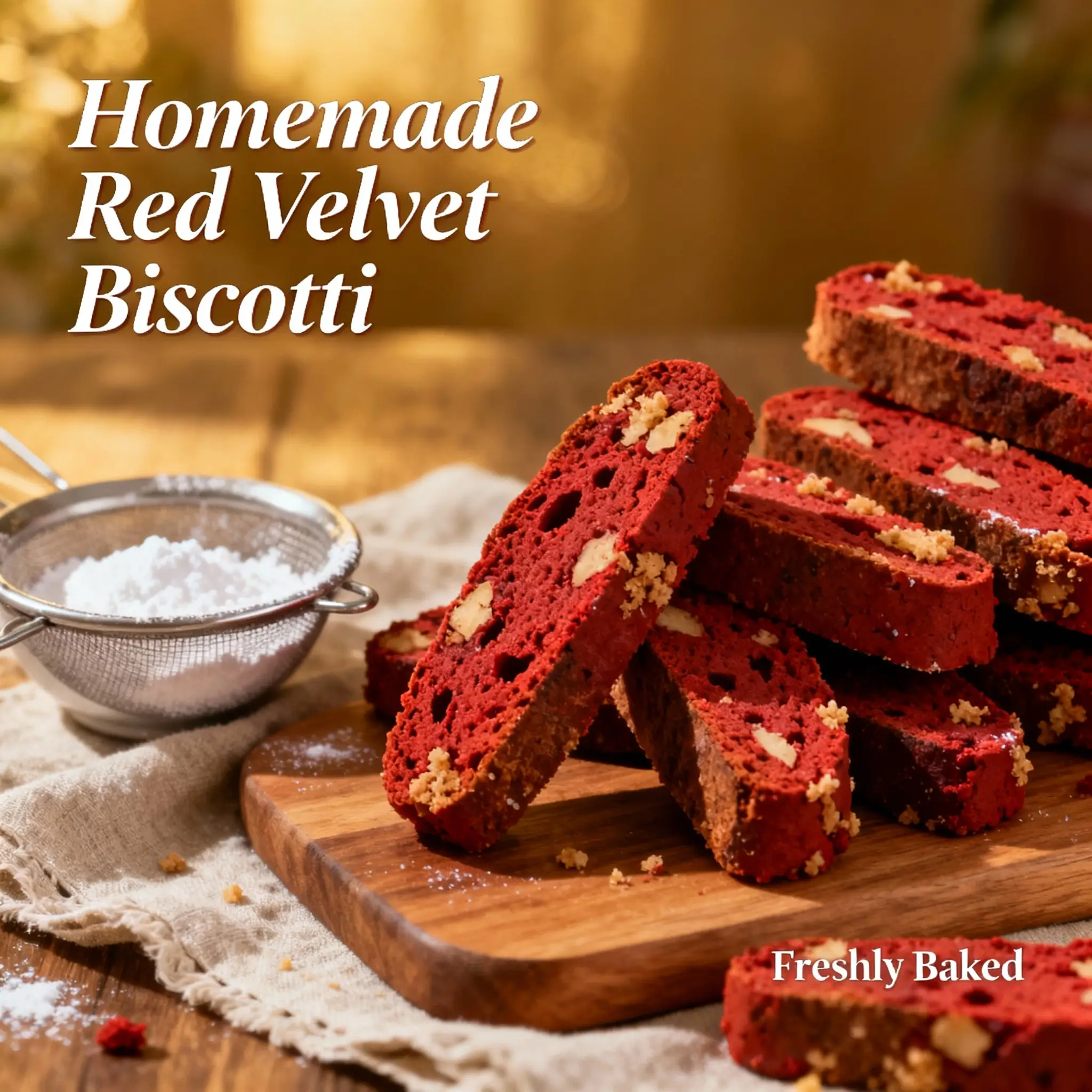 Red Velvet Biscotti