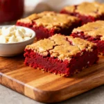 Red Velvet Blondies