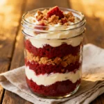 Red Velvet Cake Jars