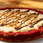 Red Velvet Cheesecake Pizza