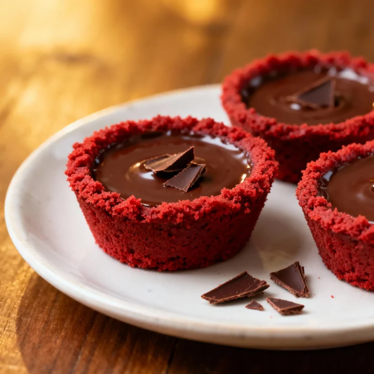Red Velvet Chocolate Cups