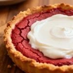 Red Velvet Cream Tart