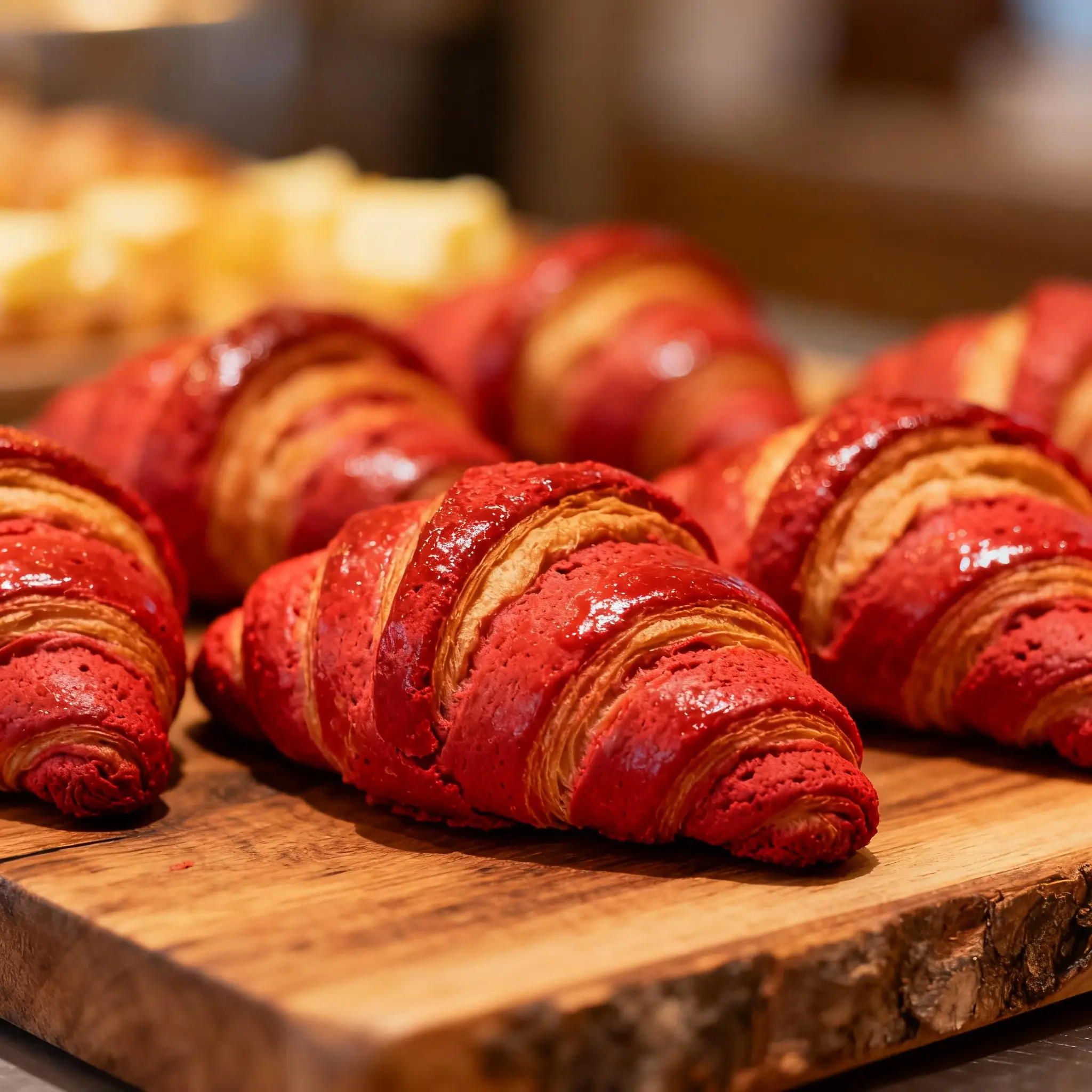 Red Velvet Croissants