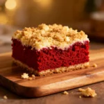 Red Velvet Crumb Cake