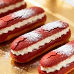 Red Velvet Eclairs