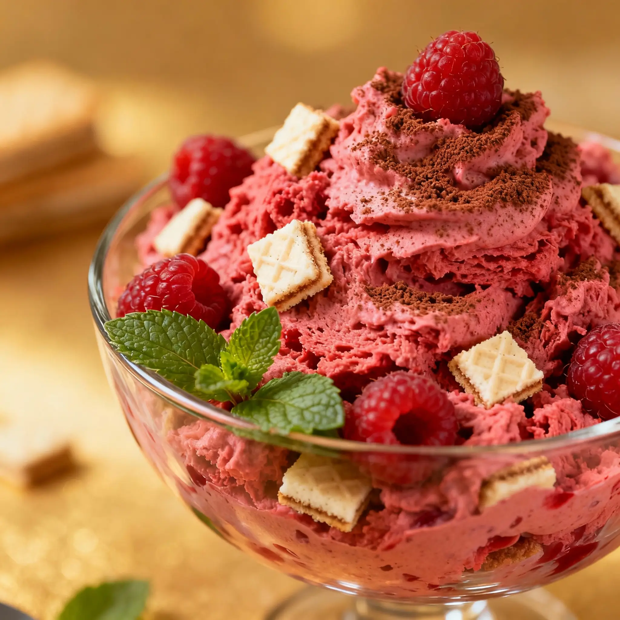 Red Velvet Fluff Salad