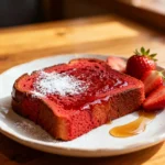 Red Velvet French Toast