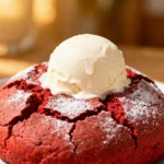 Red Velvet Ice Cream Bread
