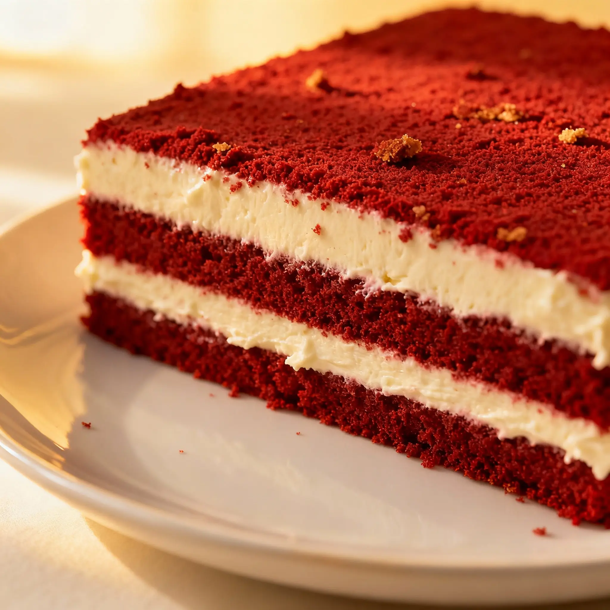 Red Velvet Icebox Cake
