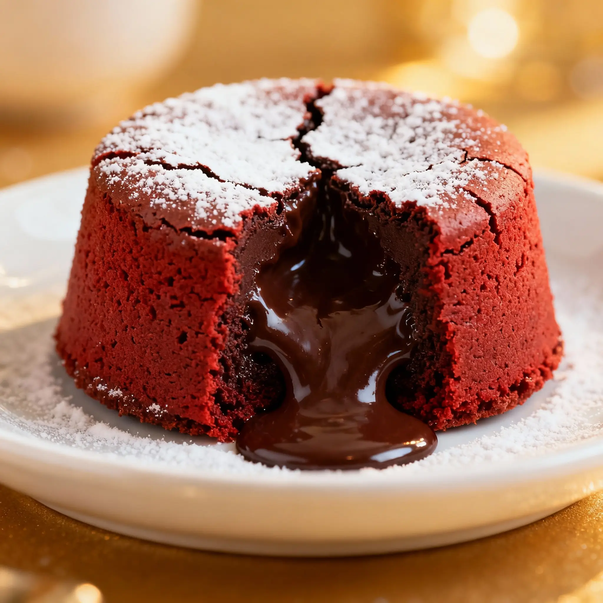 Red Velvet Lava Cake