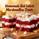 Red Velvet Marshmallow Treats