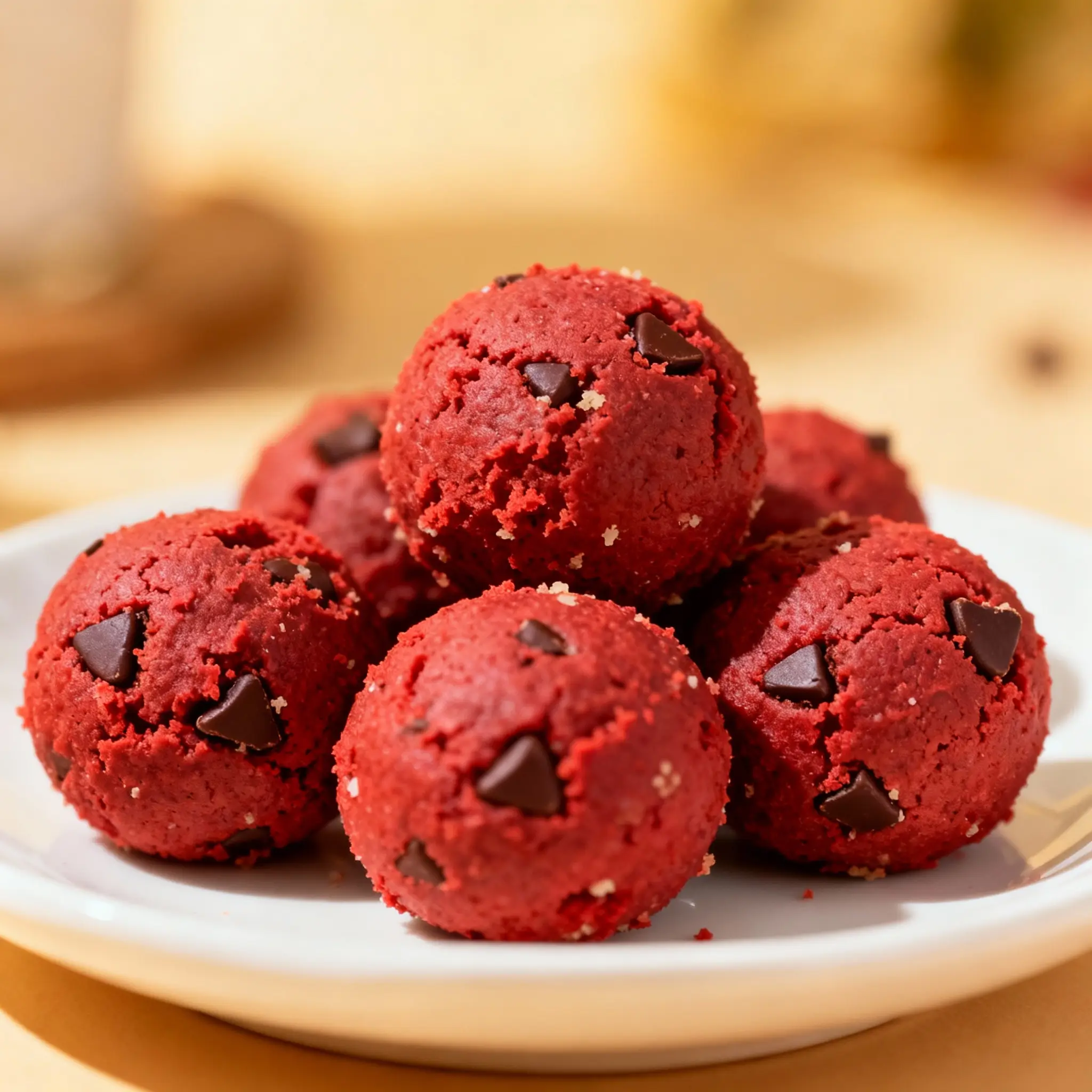 Red Velvet Protein Balls