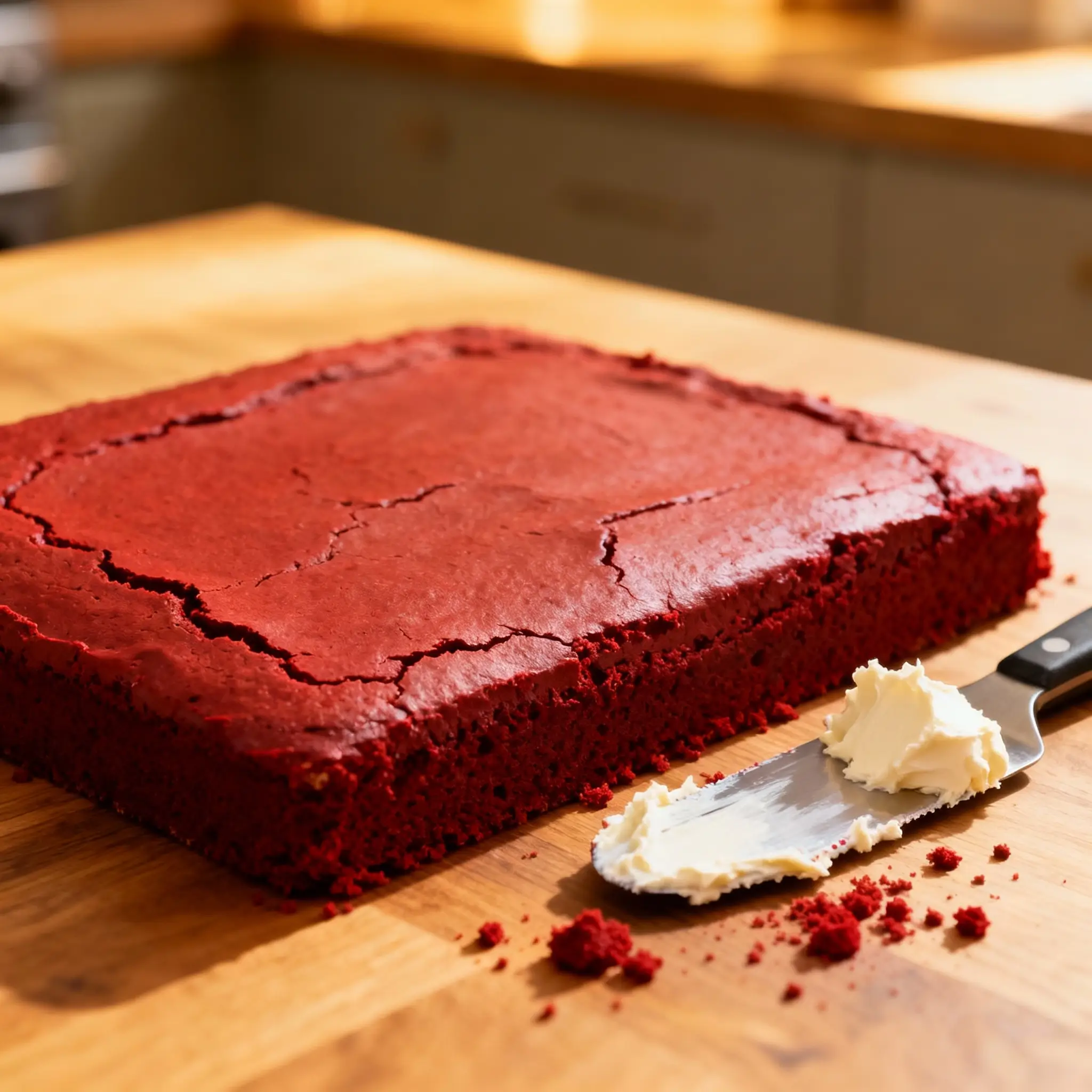 Red Velvet Sheet Cake