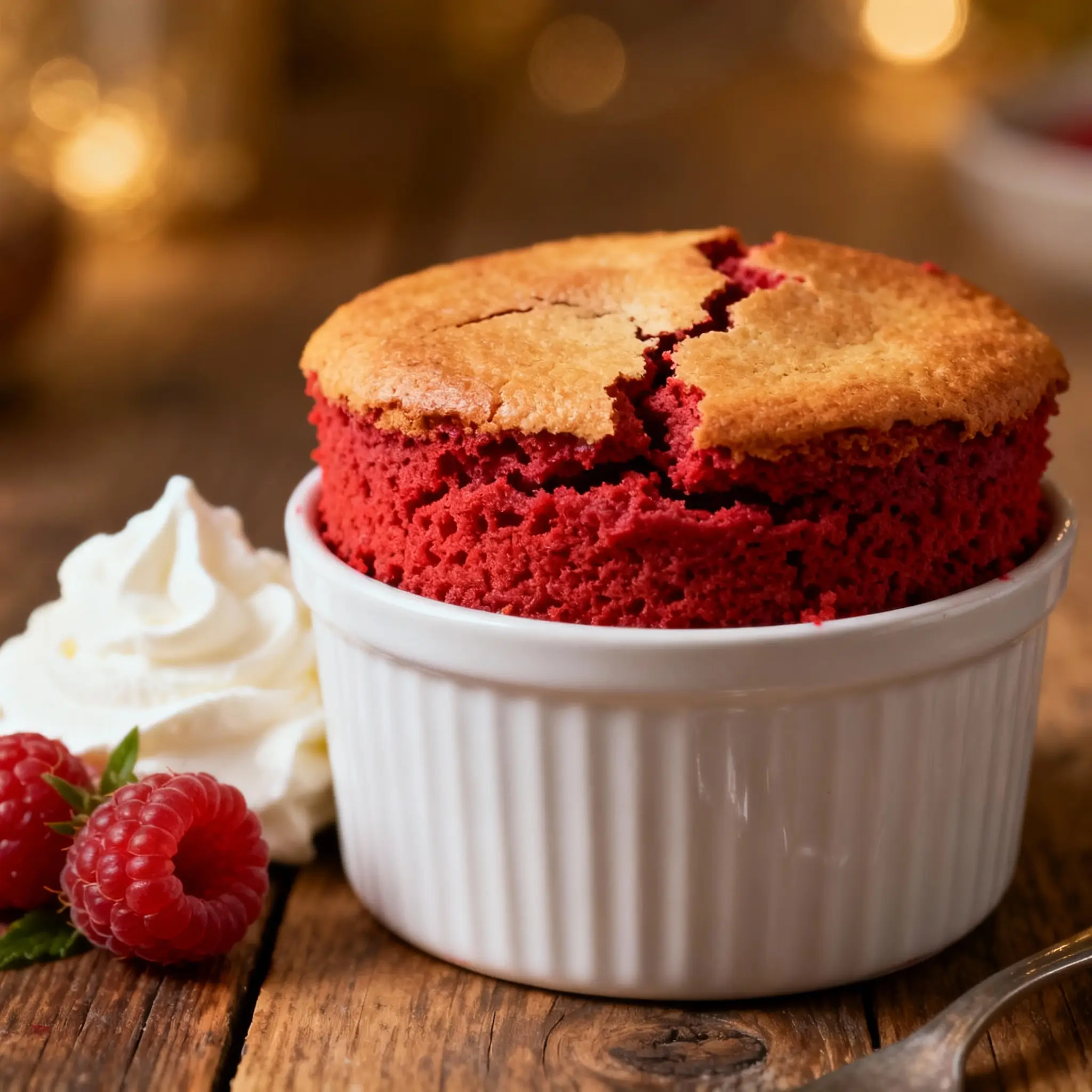 Red Velvet Soufflé