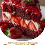 Red Velvet Strawberry Cheesecake: A Decadent Dessert Dream