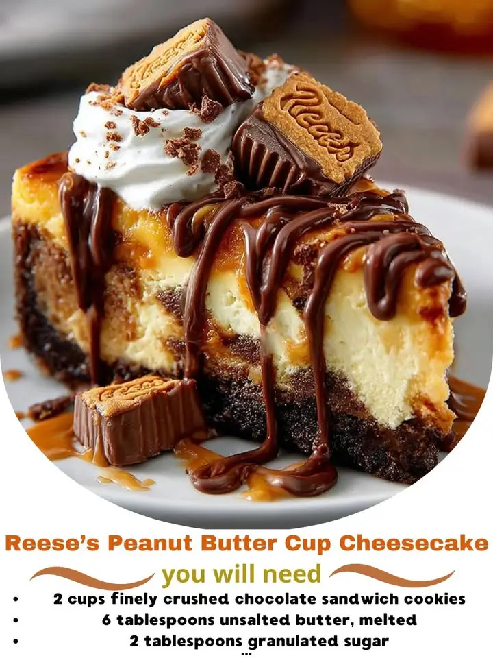 Reese’s Peanut Butter Cup Cheesecake