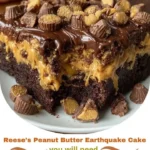Reese’s Peanut Butter Earthquake Cake