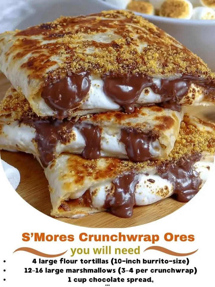 S’Mores Crunchwrap Ores: A Toasty Twist on the Classic Campfire Treat