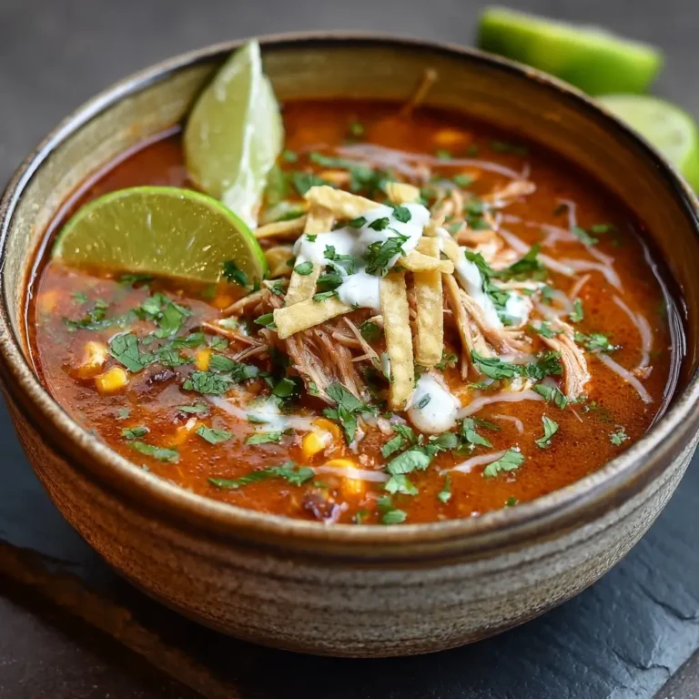 Slow Cooker Chicken Tortilla Soup