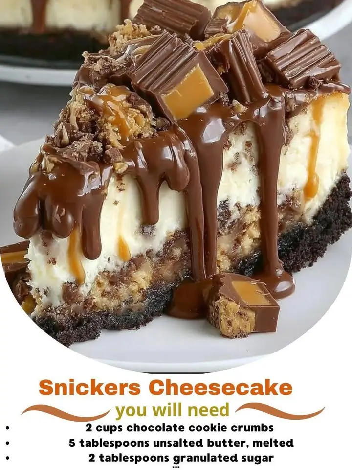 Snickers Cheesecake