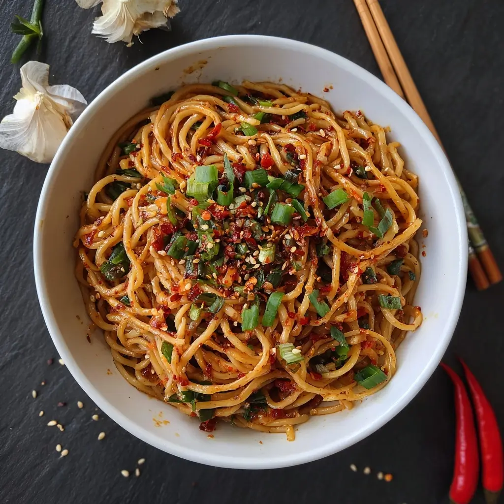 Spicy Chili Garlic Noodles
